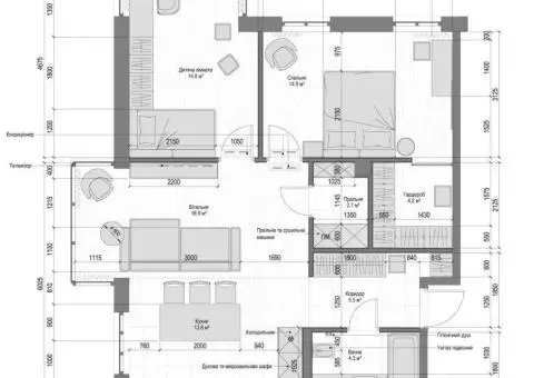 Продам квартиру в Днепре в клубном доме, 5 этаж - 1/10