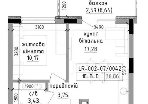 Продам квартиру в новом современном ЖК - 4/4