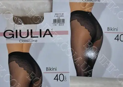 Жіночі колготки з ажурними трусиками BIKINI 40 DEN - 3/6