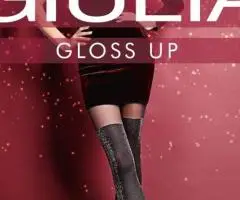 Жіночі колготки з блиском і імітованними ботфортами GLOSS UP 60 DEN (model 2)