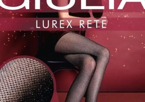 Жіночі колготки блиском і сіточкою LUREX RETE 40 DEN (model 2)