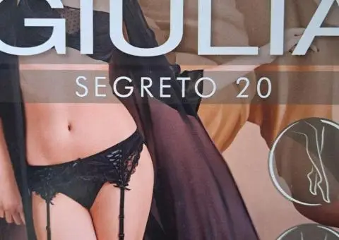 Жіночі панчохи під пояс SEGRETO 20 DEN - 1/9