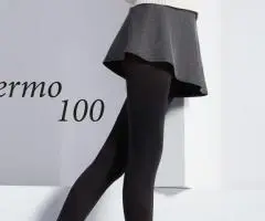 Жіночі щільні колготки з мікрофібри THERMO 100 DEN