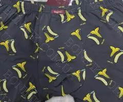 Чоловічі бавовняні боксери з принтом бананів ТМ "BONO" (арт. МШ 950311)