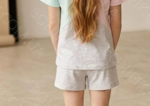 Children's pajama for girls from the "Theona" collection (art. GPK 2070/04/02) - 2/4