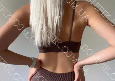 Безшовний топ на тонкій бретелі "Cami Top Rib" - 7/8