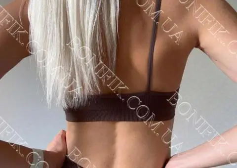 Безшовний топ на тонкій бретелі "Cami Top Rib" - 8/8