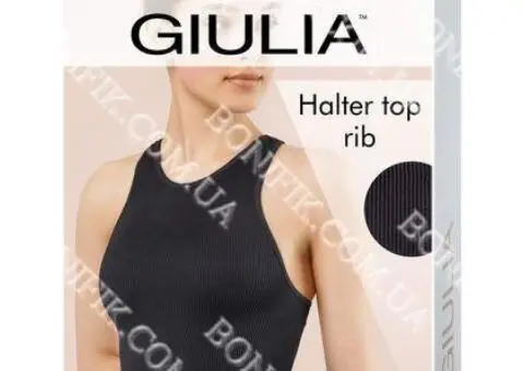 Жіночий безшовний топ Halter Top Rib - 1/5