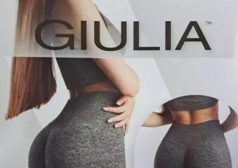 Жіночі меланжеві спортивні леггінси Leggings Rib Melange - 1/7