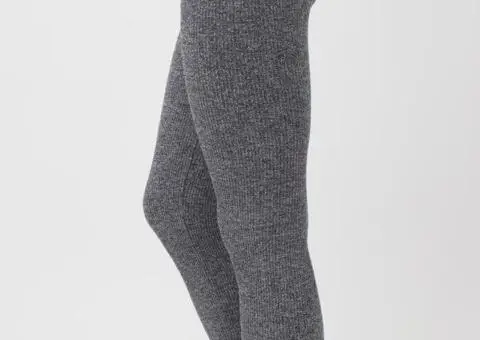 Жіночі меланжеві спортивні леггінси Leggings Rib Melange - 4/7