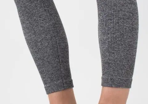 Жіночі меланжеві спортивні леггінси Leggings Rib Melange - 5/7