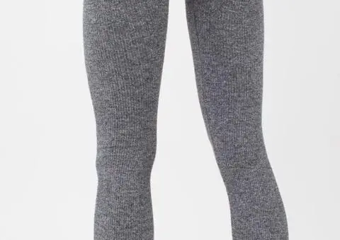 Жіночі меланжеві спортивні леггінси Leggings Rib Melange - 6/7