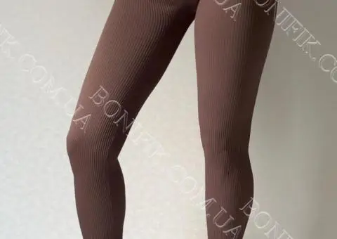 Жіночі леггінси для занять спортом Leggings Rib - 4/8