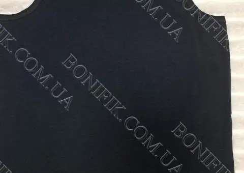 Чоловіча чорна бавовняна майка ТМ "BONO" (арт. М 950101) - 3/5