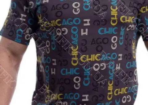 Чоловіча бавовняна футболка "CHICAGO" (арт. Ф 950438)