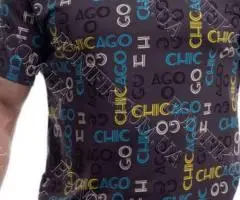 Чоловіча бавовняна футболка "CHICAGO" (арт. Ф 950438)