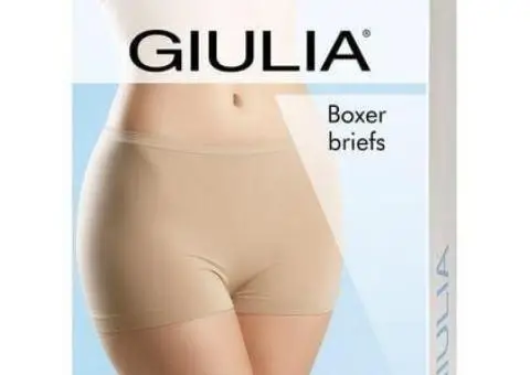 Жіночі бежеві труси-шортики Boxer Briefs - 1/5