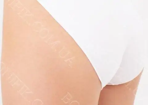Білі труси з вирізом по стегну "Hi-Leg Briefs" - 4/4