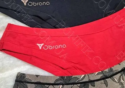 Жіночі труси-бразиліани з малюнком "Obrana" (арт. 200-20/3) - 5/7