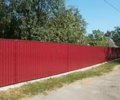 Забор из профнастила, забор из сетки, забор из штакетника, гарантия