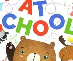 Дитяча електронна  книга англійською мовою   Перший день у школі