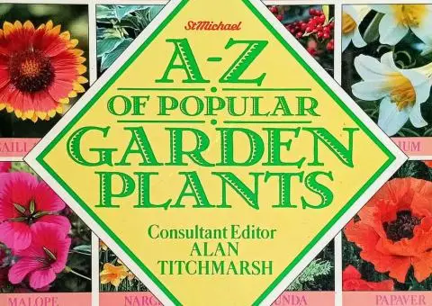 Книга-енциклопедія про садові рослини англійською мовою  A-Z of popular garden plants - 1/10