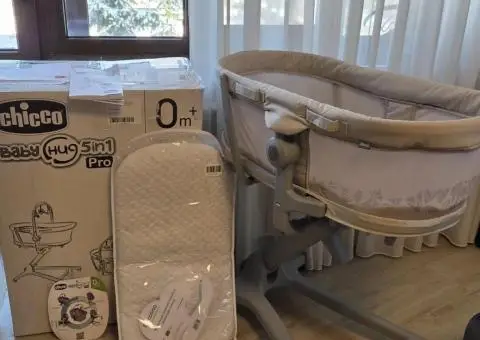 Дитяче ліжечко 5в1 Chicco Baby Hug Pro - 2/3