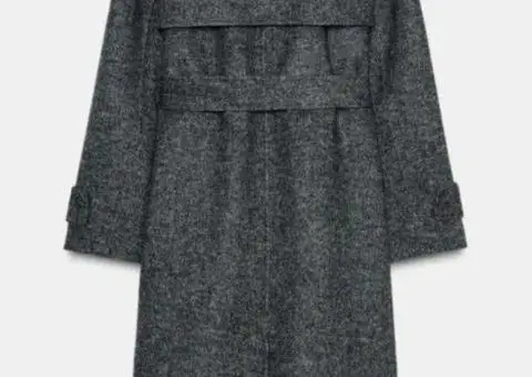 Zara пальто з 55% вовни НОВЕ - 2/3
