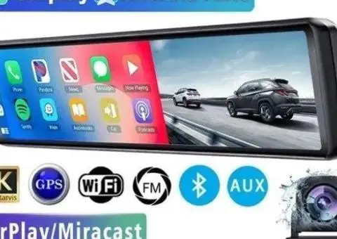 ПОТУЖНЕ Дзеркало-відеореєстратор Carplay. Гарантія! - 1/3