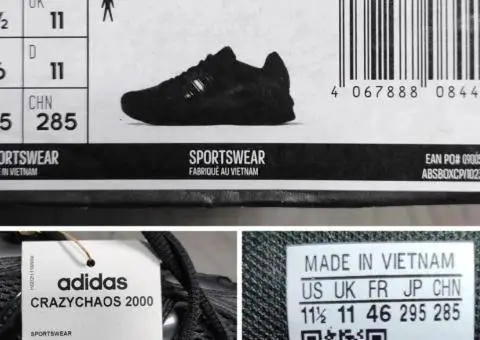 45 Adidas Crazychaos 2000 оригінальні чоловічі кросовки IH0304 - 3/3