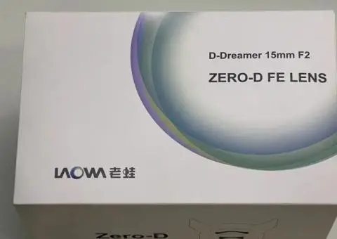 Обʼєктив Laowa D-Dreamer 15mm F2 Zero-D FE  Sony E  стан нового - 1/3