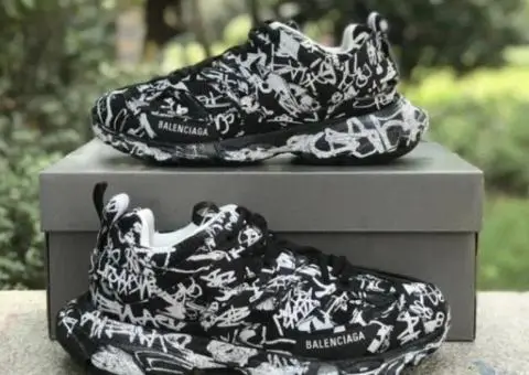 ‼️Кроссовки Balenciaga Track Graffiti Black 41-45 - 1/3