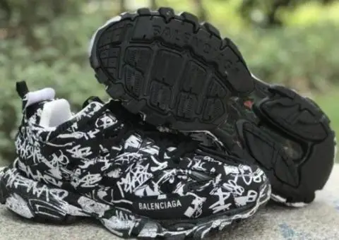 ‼️Кроссовки Balenciaga Track Graffiti Black 41-45 - 2/3
