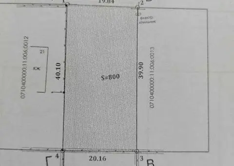 Продам земельну ділянку в м. Ковель, вул. Степана Руданського, 19 - 1/3