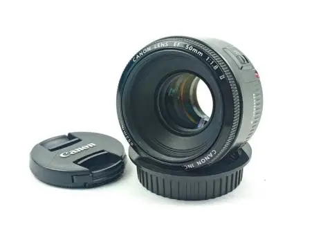 Світлосильний об'єктив Canon EF 50mm 1:1.8 II (50мм, портретник) - 2/3