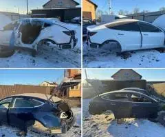 РОЗБІРКА Tesla Model 3 2018 крило бампер двері