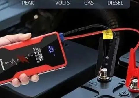 Автомобільний пусковий пристрій Бустер ENGIHU Y2, 12000 мАг,1200A,,12V - 3/3