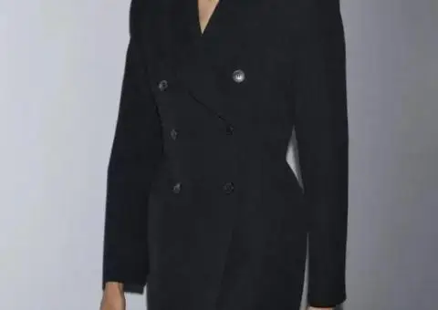 Плаття піджак Zara XS M блейзер zara плаття zara чорне сукня zara - 2/3