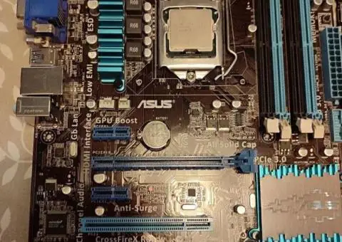 Материнская плата socket 1155.  Intel i5, i3. Ddr3 - 1/3