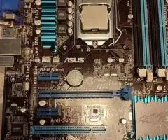 Материнская плата socket 1155.  Intel i5, i3. Ddr3