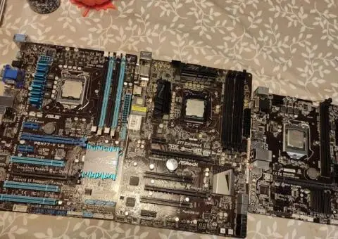 Материнская плата socket 1155.  Intel i5, i3. Ddr3 - 2/3