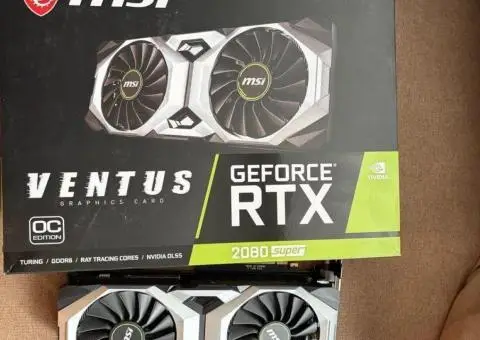 Відеокарта MSI GeForce RTX 2080 Super Ventus OC 8Gb G6 DUAL - 1/3