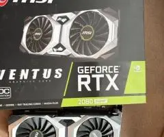 Відеокарта MSI GeForce RTX 2080 Super Ventus OC 8Gb G6 DUAL