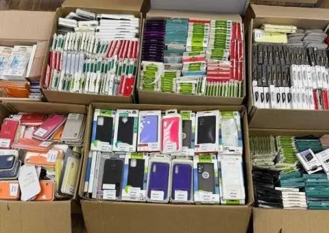 ВЕЛИКИЙ ОПТОВИЙ ЛОТ аксесуарів для смартфонів (1500+ одиниць) - 1/3