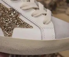 Кросівки Golden Goose Superstar Deluxe Brand/ Кеди з лого Голден Гус