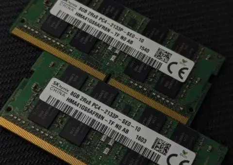 DDR4 16GB Hynix (2X8) 2133 MHz SO-DIMM Оперативна пам'ять для ноутбуку - 2/3
