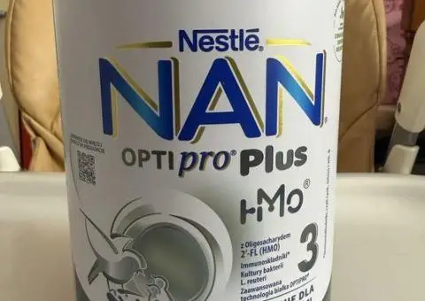Дитяча молочна суміш НОВА, ЗАПАКОВАНА NAN 3 Optipro / Optipro Plus - 1/3