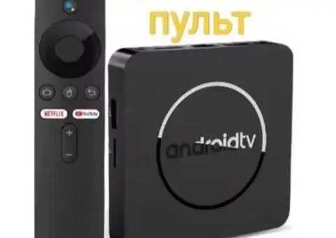Android 14 на 4/64 Gb Приставка Смарт Q10 Smart Tv Box 8k - 1/3