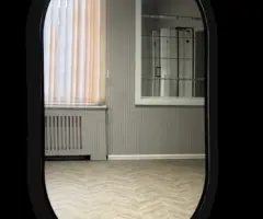 Дзеркало в металевій рамі 900 х 500 мм.