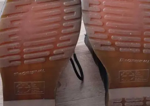 Шкіряні чорні жіночі берци оригінальні Dr. Martens р.37 - 2/3